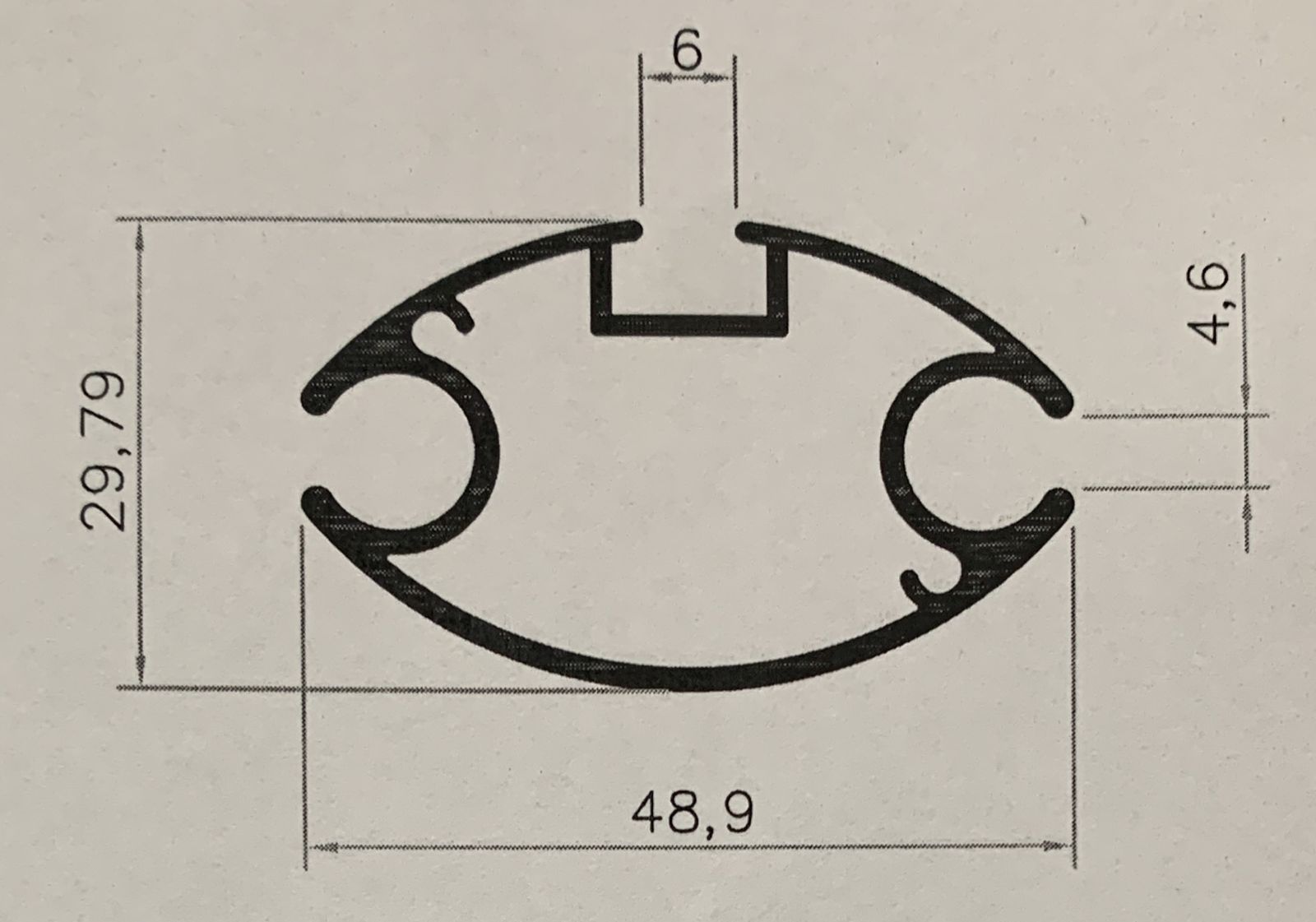 Perfil Oval